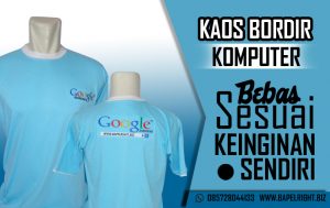 kaos bordir komputer