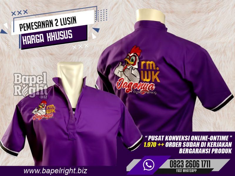 3 Contoh Baju Seragam Rumah Makan | Update Desain Terbaru 2021