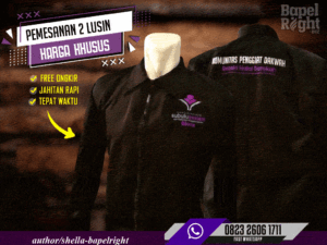 Contoh Desain Jaket Organisasi