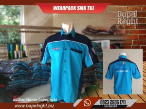 Desain Baju Wearpack Pendek