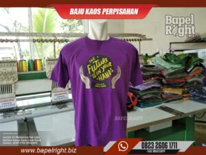 baju kaos perpisahan