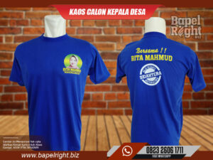 Kaos Calon Kepala Desa