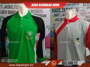 Model Kaos Olahraga Guru Terbaru