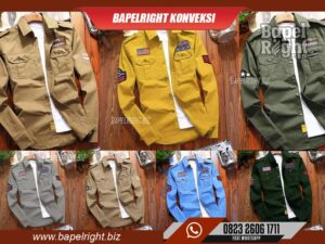 Desain Kemeja Tactical