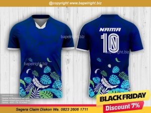 jersey futsal warna biru dongker