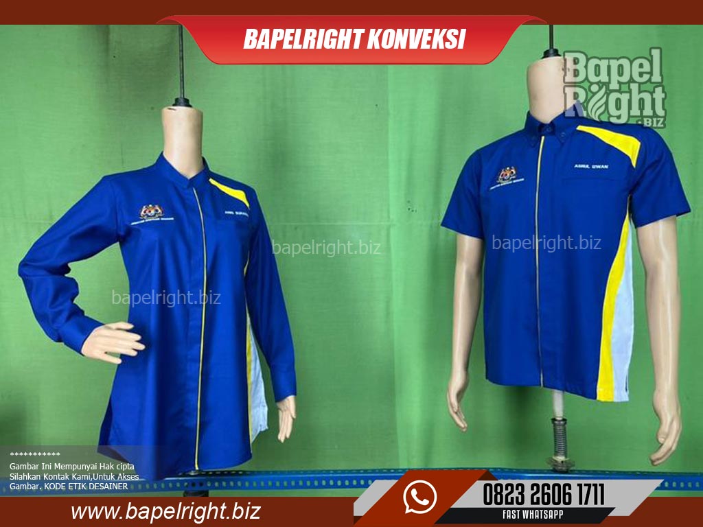 Desain Wearpack biru benhur