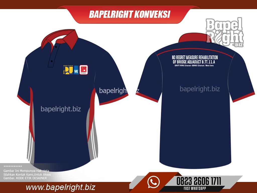 Desain Kaos Polo Perusahaan