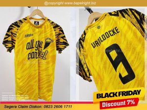 Desain Jersey Warna Kuning