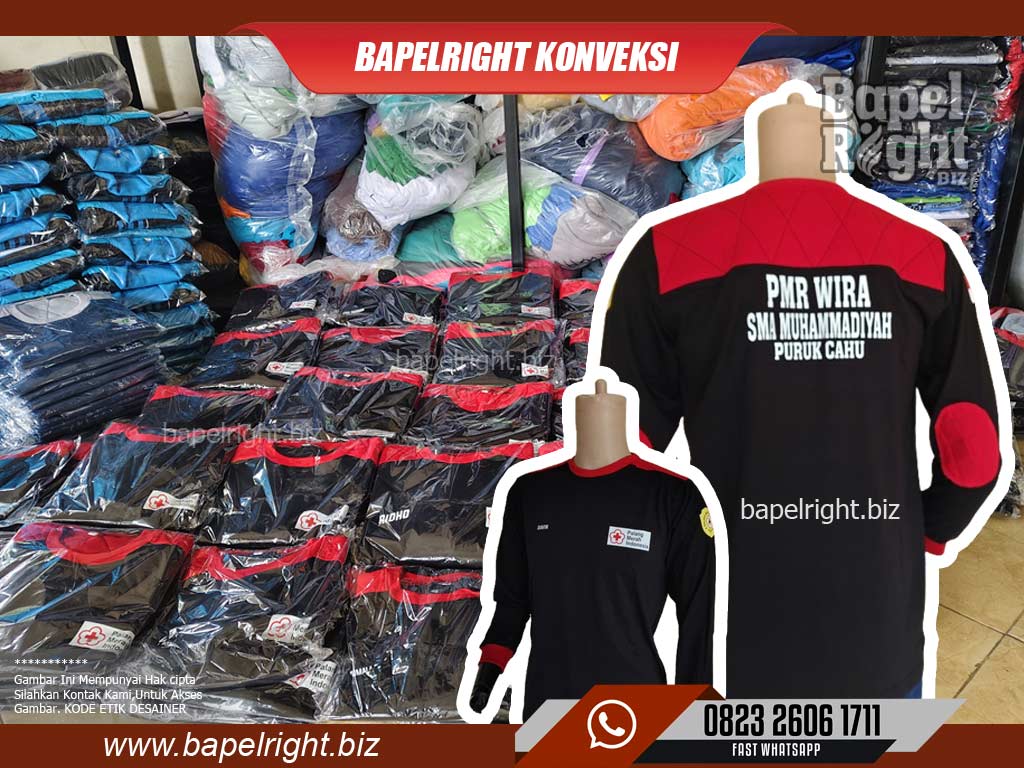 Desain Baju Lapangan PMR