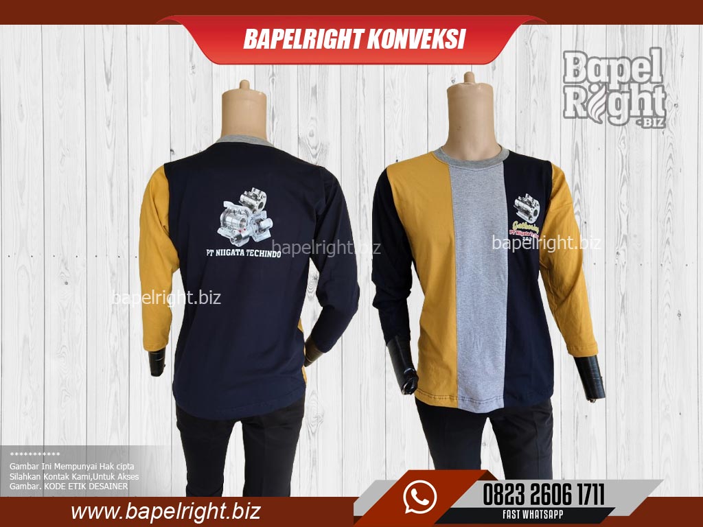 Desain Kaos Gathering Perusahaan yang Menarik dan Berkesan