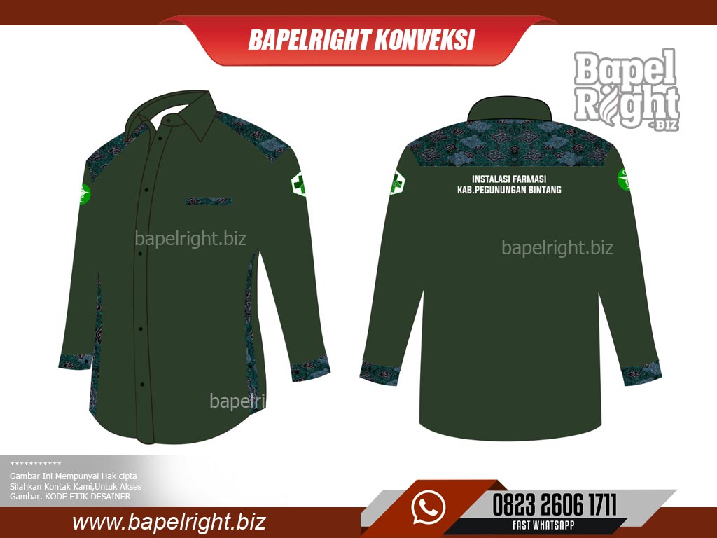 desain Seragam instalasi farmasi