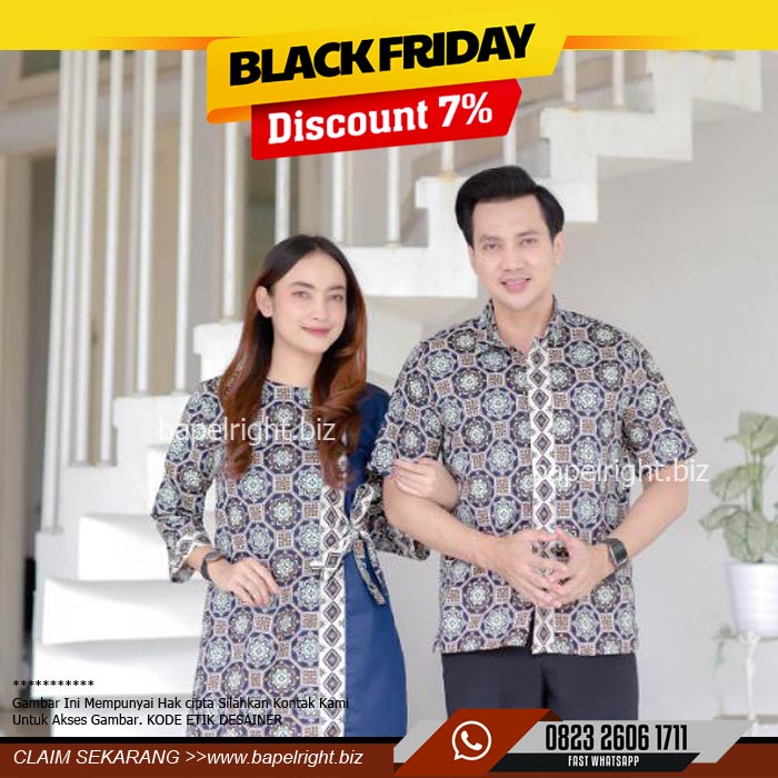 Baju seragam batik keluarga untuk pesta pernikahan