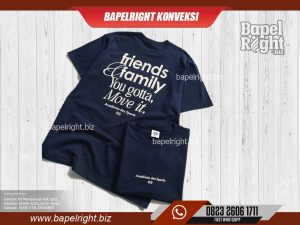 contoh desain kaos family gathering terbaru