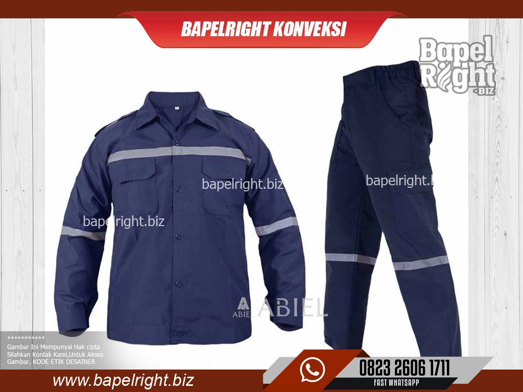 wearpack safety biru dongker